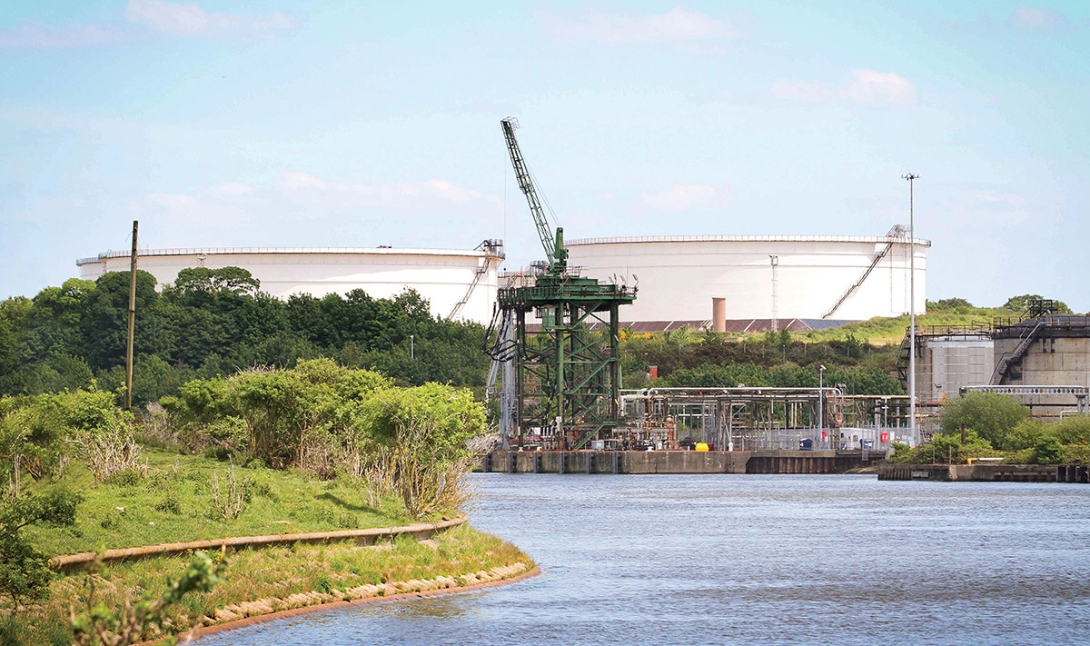 Docks at Stanlow